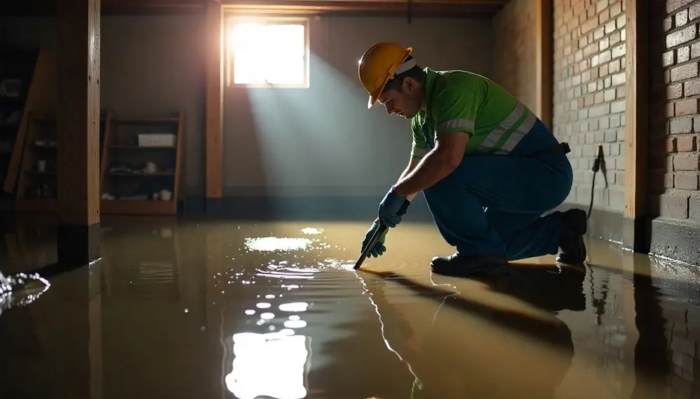 Professional water damage restoration services in Ostrander, OH